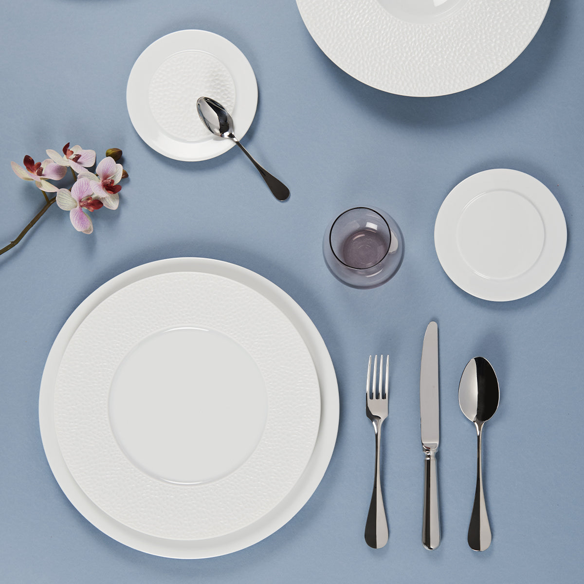 COLLECTION L FRAGMENT WHITE Dessert plate 24 cm