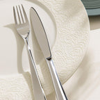 COLLECTION L COUTURE IVOIRE Assiette à dessert 24 cm