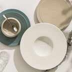 COLLECTION L COUTURE IVOIRE Assiette à dessert 24 cm