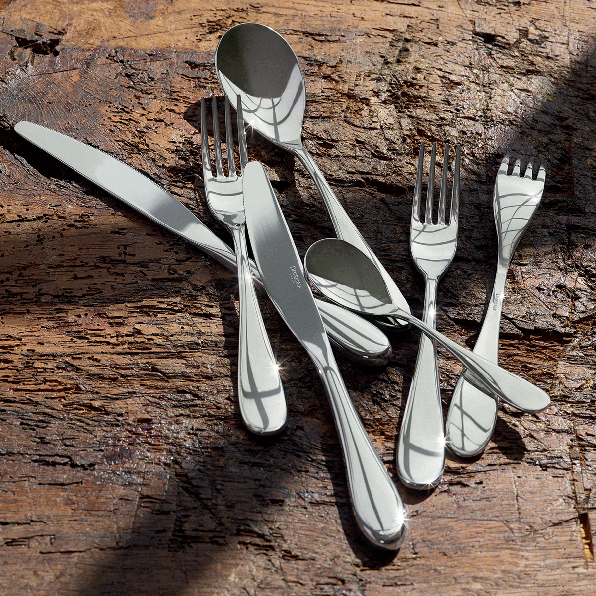 ONDE MIRROR FINISH Table / Pasta spoon