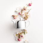Théière 2 tasses cloche miroir