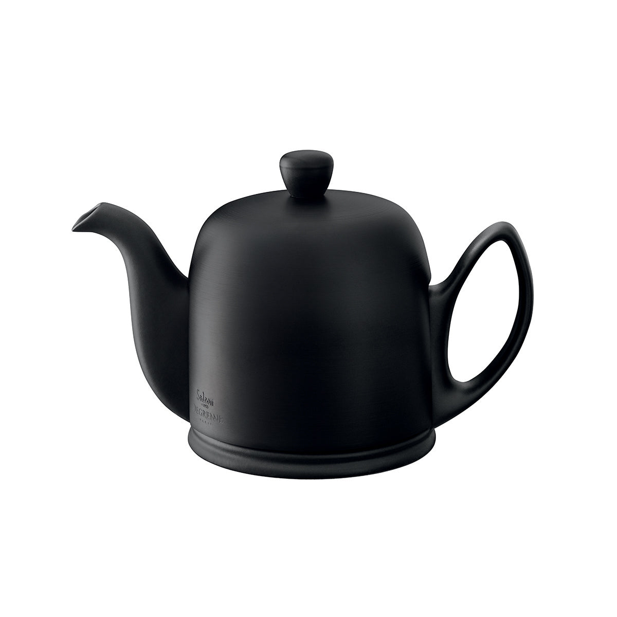 degrenne paris SALAM MINERALE Théière 4 tasses cloche noire
