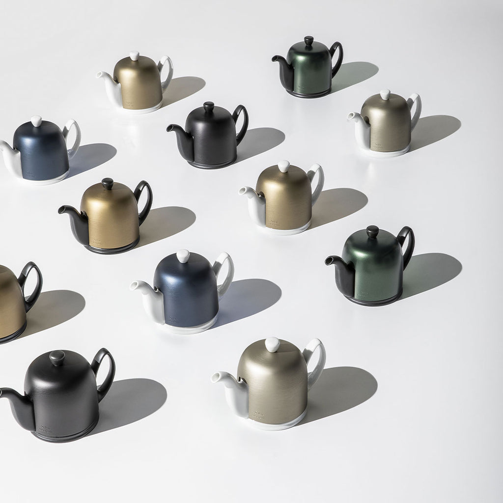 SALAM MINERALE Théière 6 tasses cloche bronze