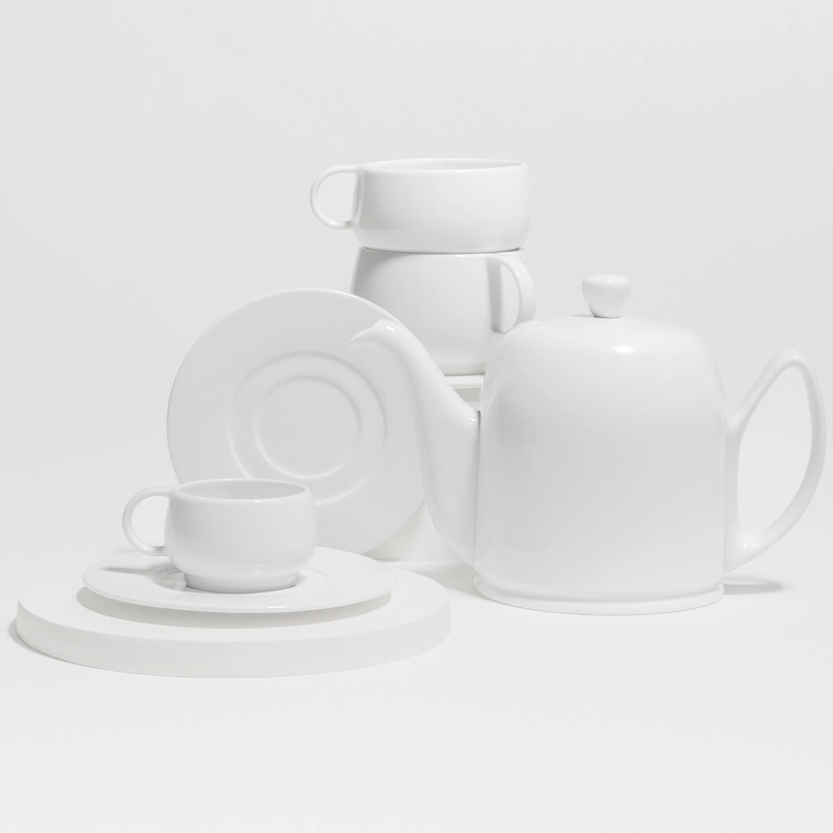 CAFETERIE EMPILEO BLANC Tasse à déjeuner 39 cl