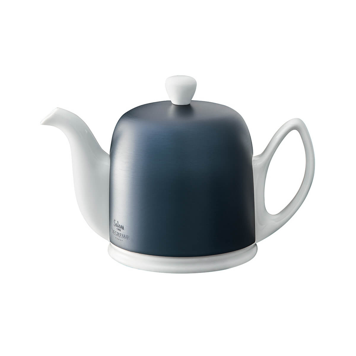 degrenne paris SALAM MINERALE Théière 4 tasses cloche cobalt