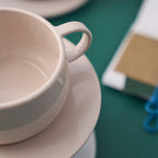 CAFETERIE EMPILEO ROSE NUDE Soucoupe 15 cm