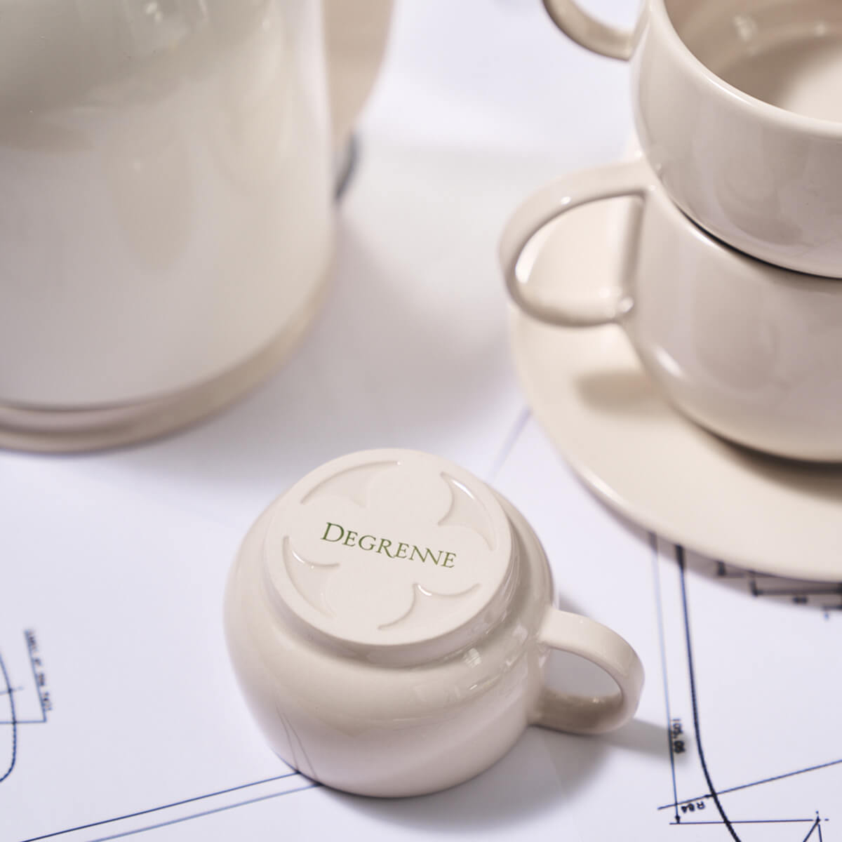 CAFETERIE EMPILEO ROSE NUDE Tasse à café/expresso 10 cl