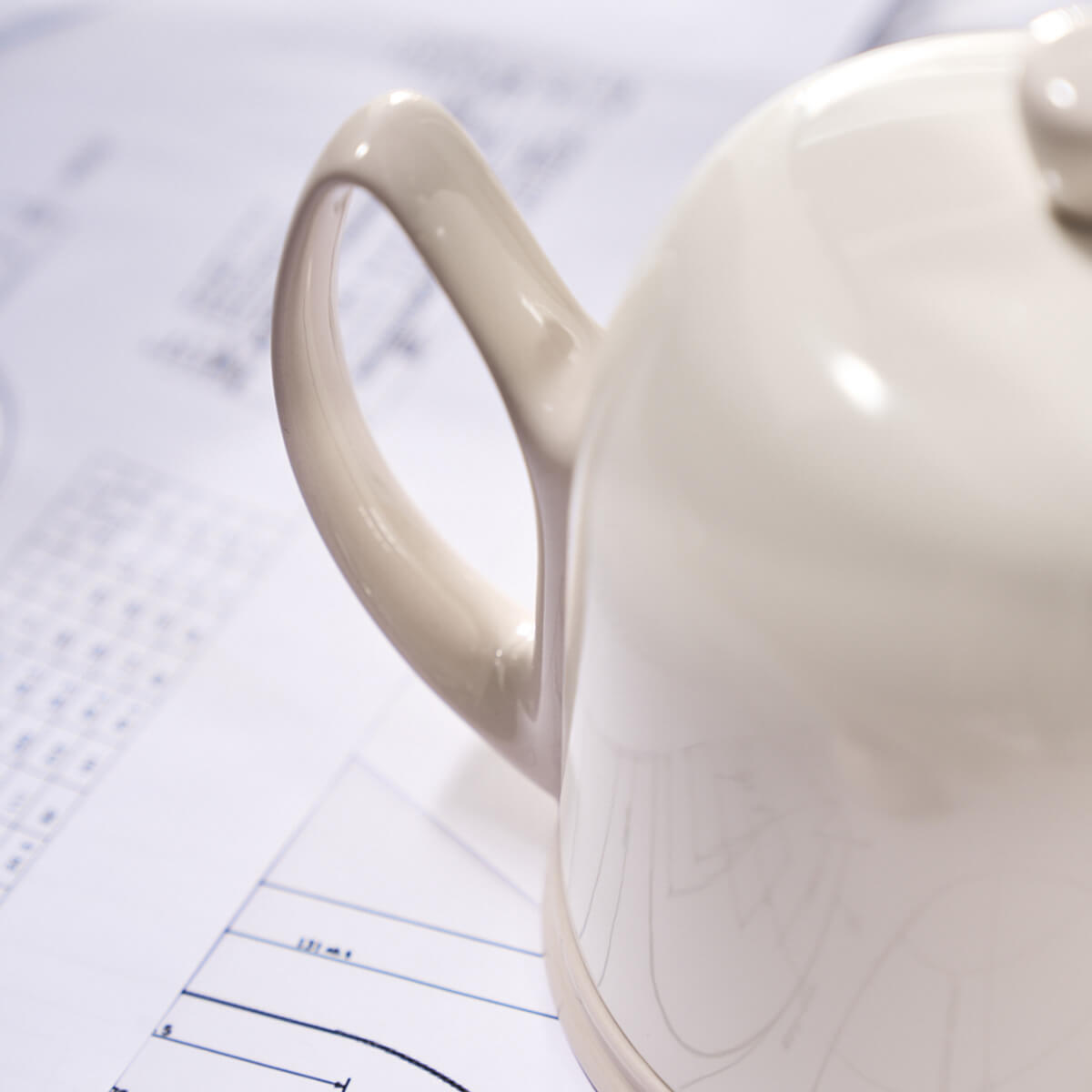 SALAM MONOCHROME Théière 4 tasses cloche rose nude