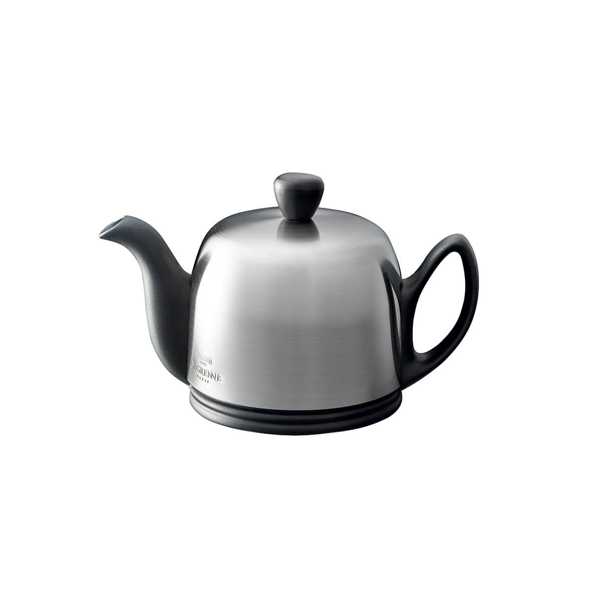 guy degrenne SALAM CLASSIQUE Théière 2 tasses cloche mat