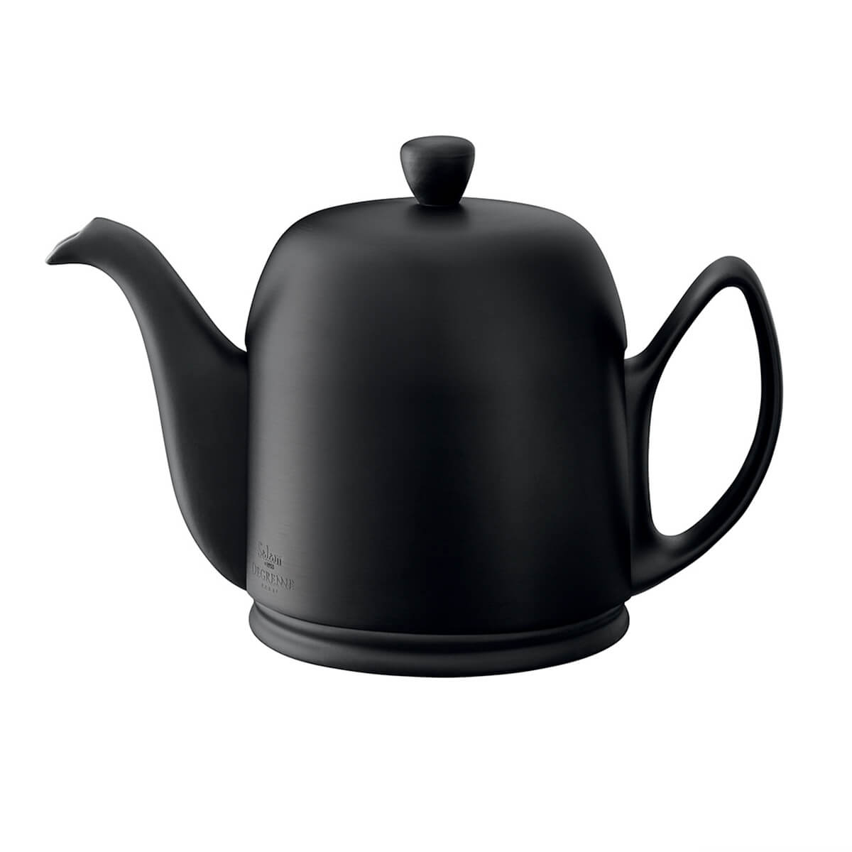 degrenne paris SALAM MINERALE Théière 6 tasses cloche noire