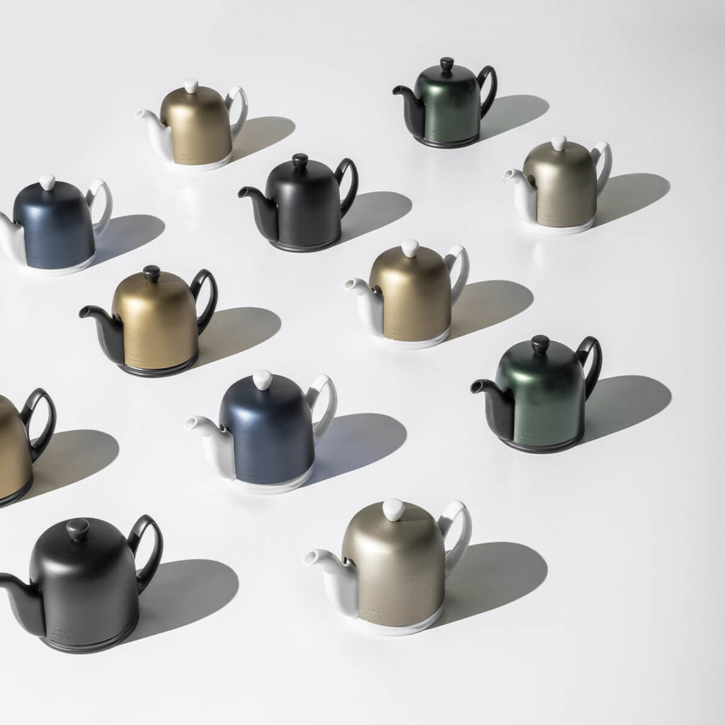 Théière 4 tasses cloche noire