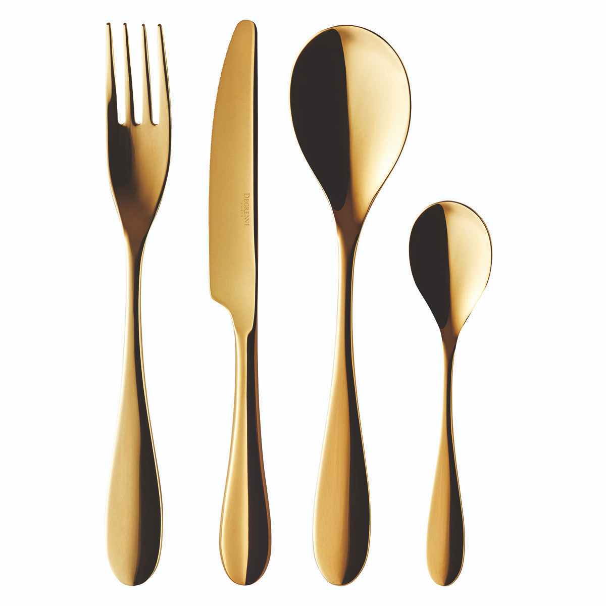 degrenne paris ONDE GOLD Colis écrin 50 couverts