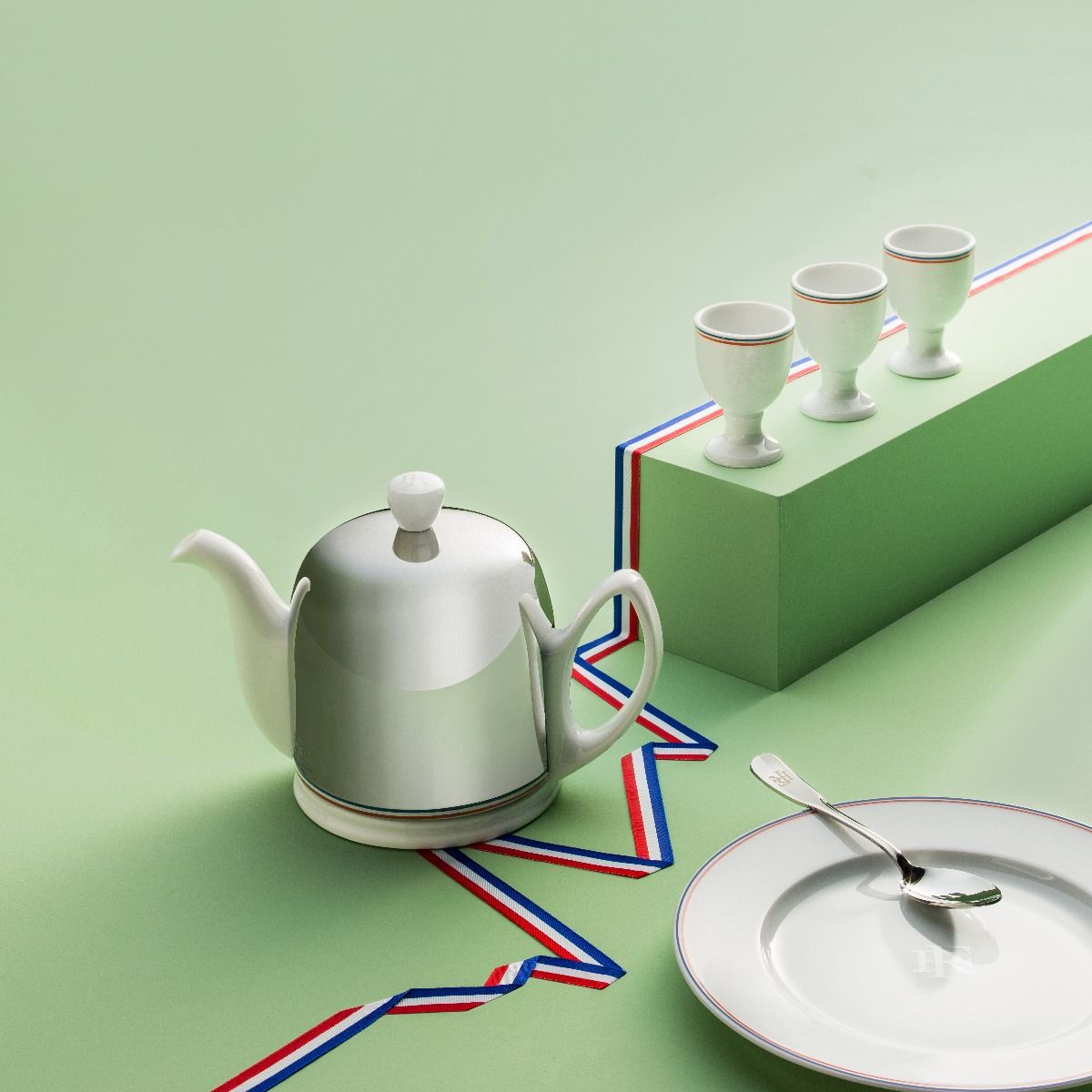 DEGRENNE ELYSEE Coffret 4 cuillères à café