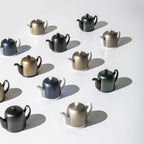 Théière 6 tasses cloche zinc