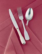 VIEUX PARIS SATINE Colis écrin 50 couverts monobloc lame scie