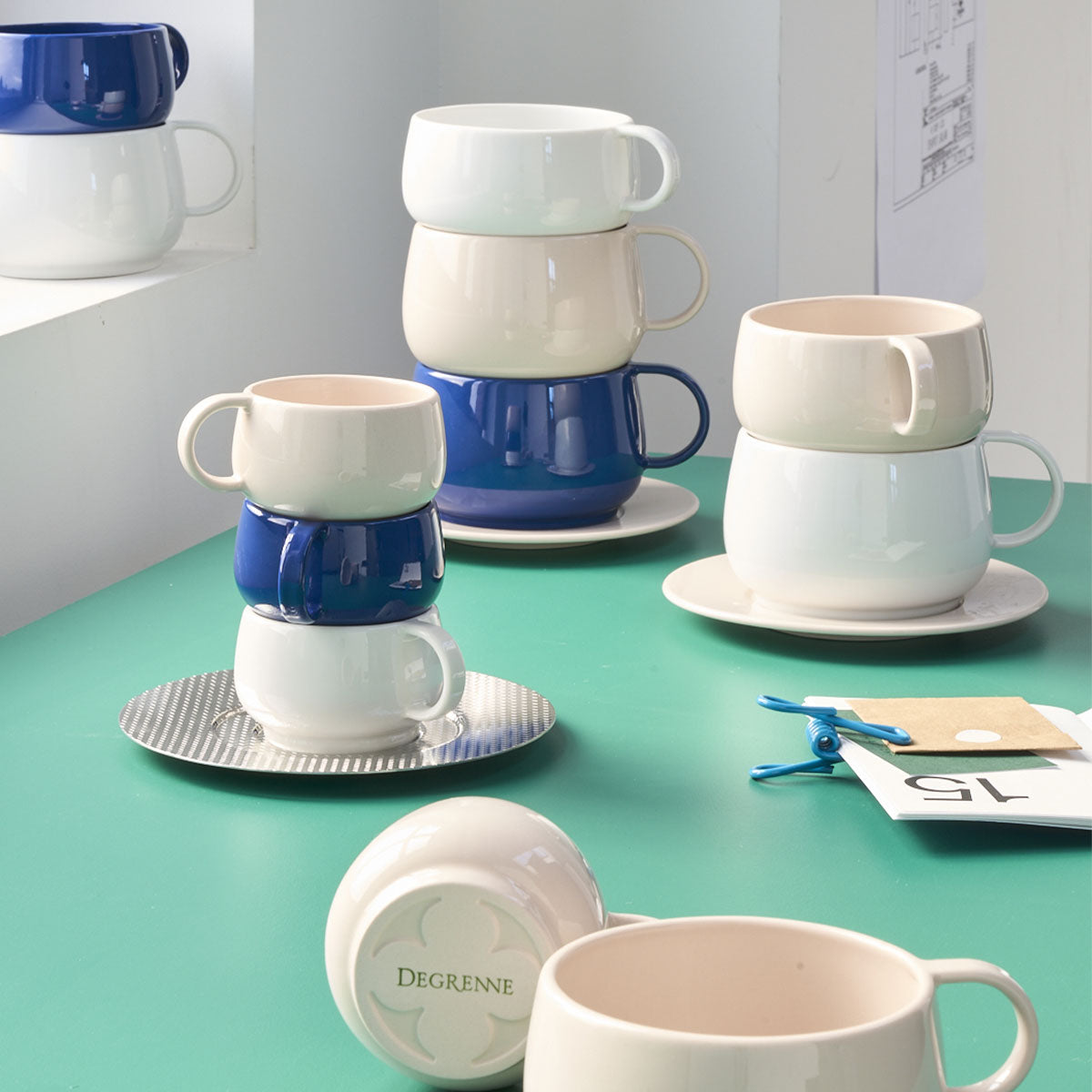 CAFETERIE EMPILEO ROSE NUDE Soucoupe 15 cm